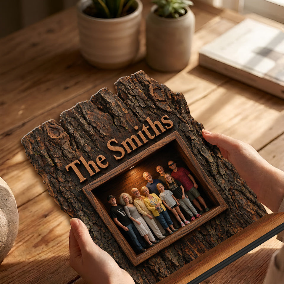 Family Is Forever - Personalized Family Wooden Floating Shelf
