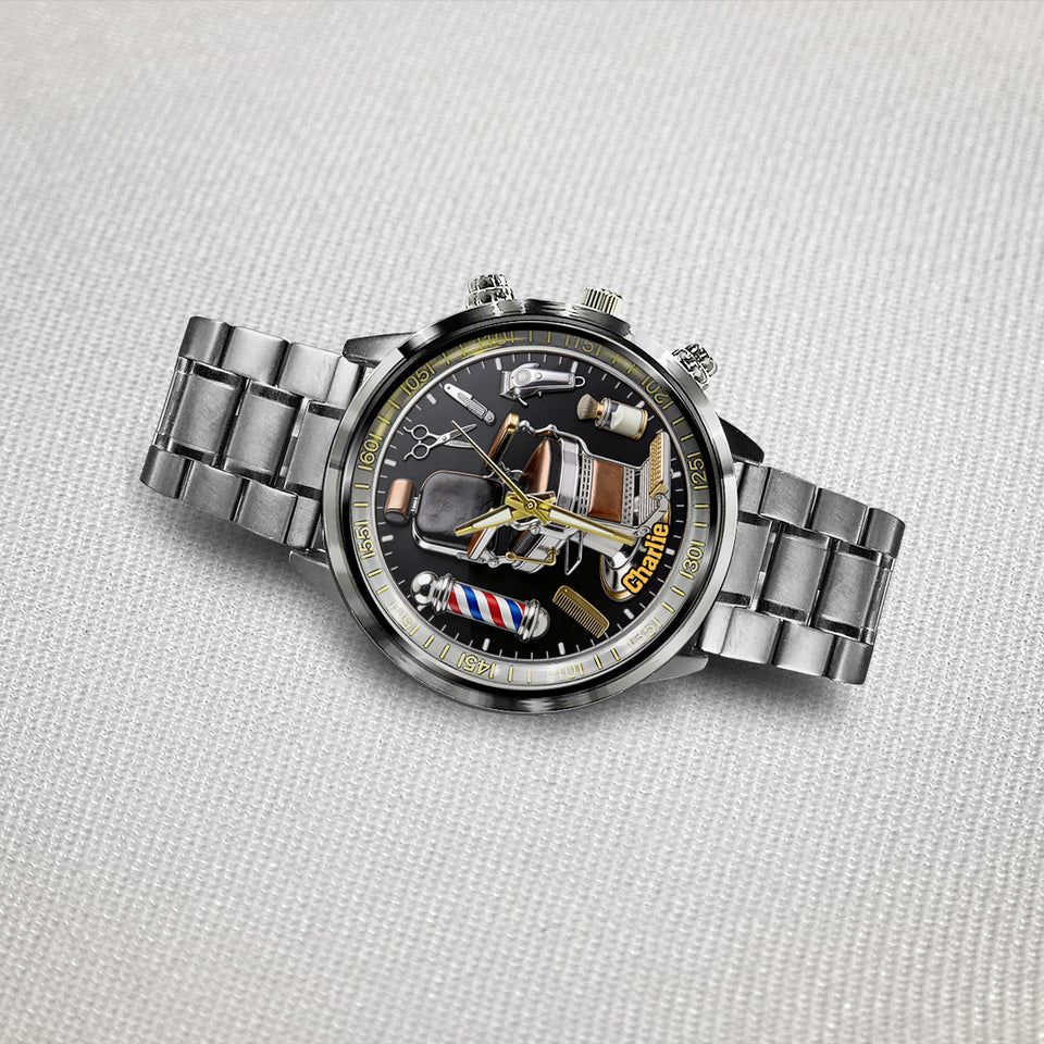 Barber - Personalized Hairdresser Hand Watch
