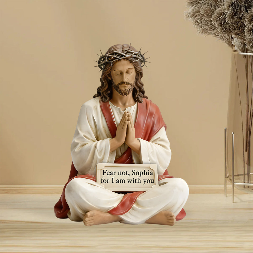 Fear Not - Personalized Christian Custom Shaped Acrylic Plaque
