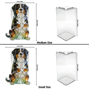 Custom Any Pet Photo - Love My Pet - Personalized Pet Acrylic Pot
