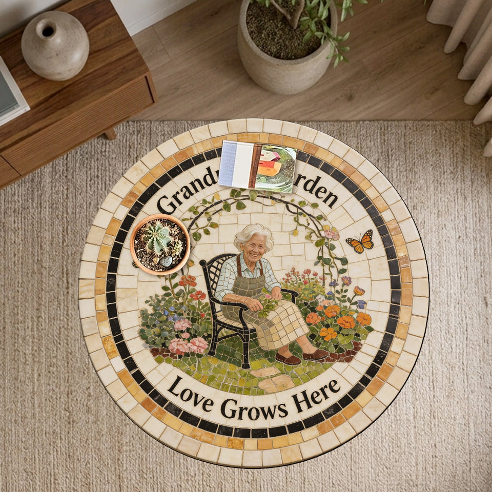 My Happy Place - Personalized Gardening Table Custom Shape