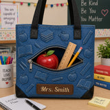 Love Being A Teacher - Personalized Teacher Tote Bag