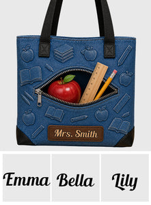 Love Being A Teacher - Personalized Teacher Tote Bag