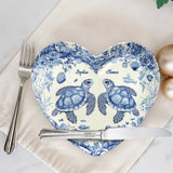 You & Me We Got This - Personalized Turtle Heart Shaped Plate