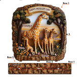 Giraffe Mom - Personalized Mother 1 Layered Big Freestanding