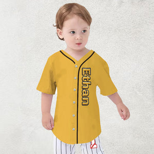 Back To School - Personalized Kid Baseball Jersey
