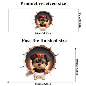 Custom Any Photo - Personalized Dog Wall Decal