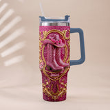 Cowgirl Boots - Personalized Cowgirl Tumbler With Plush Charm