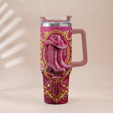 Cowgirl Boots - Personalized Cowgirl Tumbler With Plush Charm