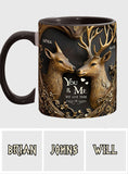 You & Me We Got This - Personalized Hunting Accent Mug