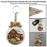 Christmas On The Farm - Personalized Farmer Ornament