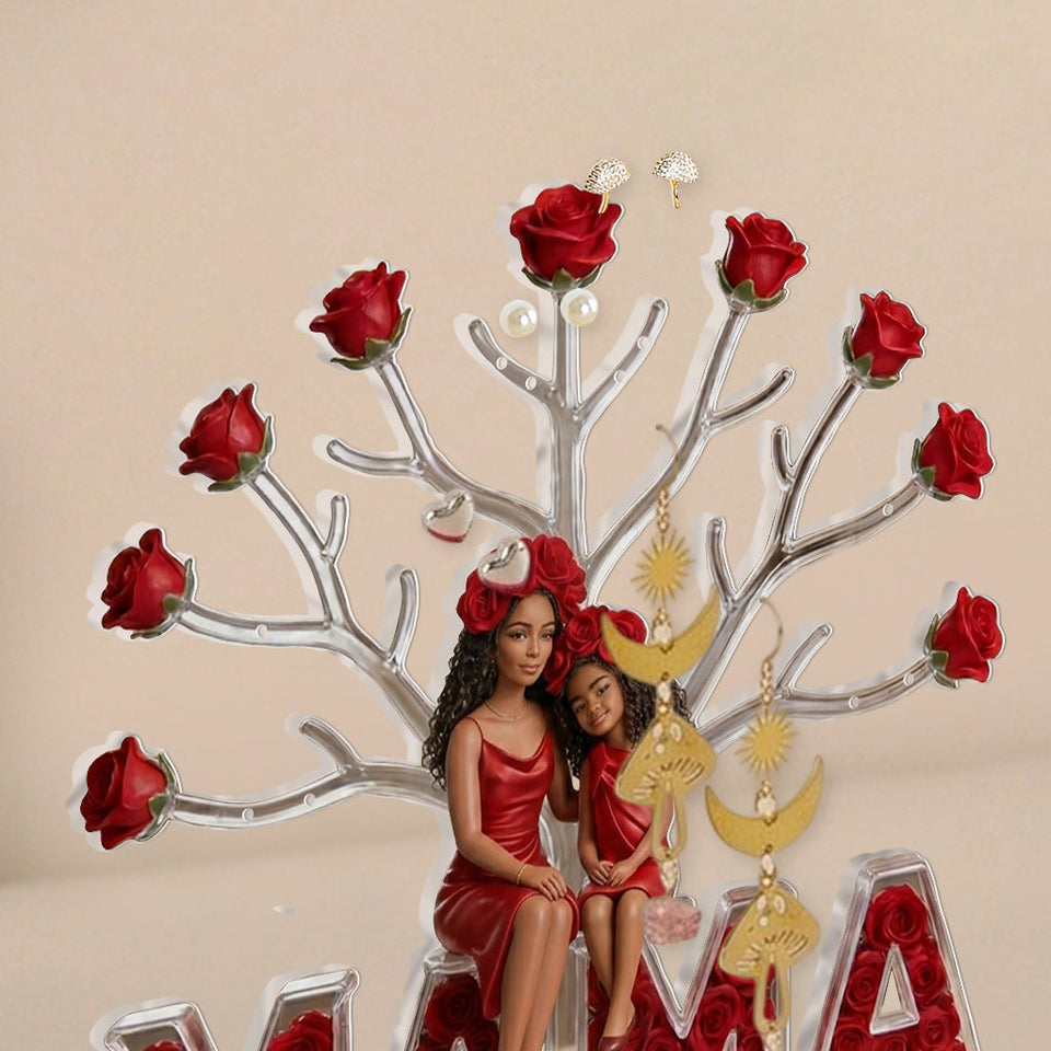 Unique Mother's Day Gift - Personalized Mother Jewelry Holder