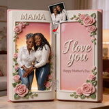 Custom Any Photo Perfect Gift For Mom, Grandma - Personalized Mother Acrylic Diptych