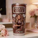 Custom Any Photo - Personalized Sibling Tumbler
