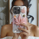 Magic Leaf - Personalized Weed Full Print Phone Case