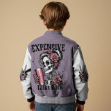 Cool Skull - Personalized Skull Varsity Jacket