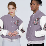 Cool Skull - Personalized Skull Varsity Jacket