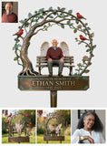 Planted In Memory Of - Personalized Memorial Acrylic Garden Sign/ Acrylic Plaque Sign