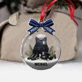 Proud Police Officer - Personalized Police Officer Ornament