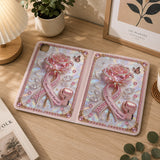 Faith Hope Love - Personalized Breast Cancer Awareness Tablet Cover With Pen Slot
