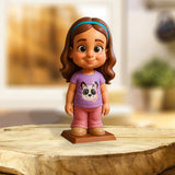Funny Gift Cartoonish Exaggerated Mascot Style - Personalized Kid Custom Shaped Acrylic Plaque