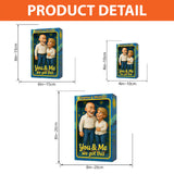 You & Me - Personalized Couple Custom Shaped Acrylic Plaque