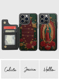 Our Lady Of Guadalupe - Personalized Christian Fully Printed Wallet Phone Case