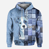 Love Pitbull - Personalized Dog All Over Shirt