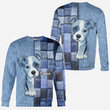 Love Pitbull - Personalized Dog All Over Shirt
