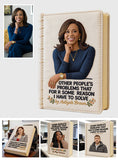 Other People's Problems That For Some Reasons I Have To Solve - Personalized Colleague Leather Journal