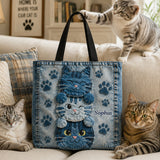 Love Cats - Personalized Cat Tote Bag
