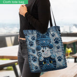 Love Cats - Personalized Cat Tote Bag