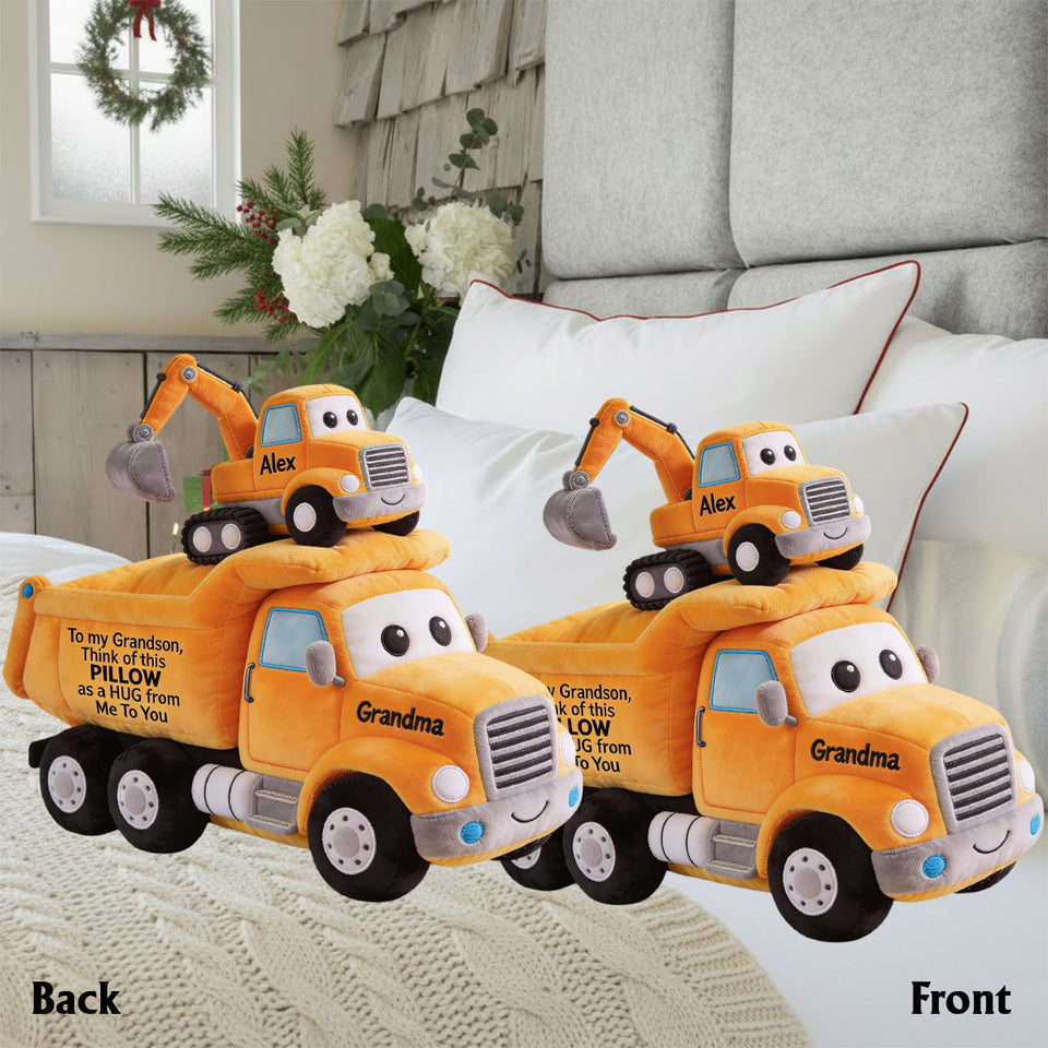Gifts For Kids - Personalized Kid Faux Fur Shaped Pillow