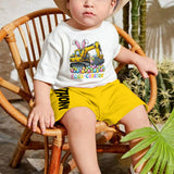 Eggs-Cavator - Personalized Kid T-shirt & Shorts