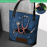 Love My Job - Personalized Nurse Tote Bag