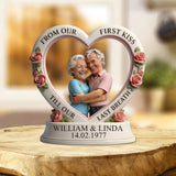 TILL OUR LAST BREATH - Personalized Couple Custom Shaped Acrylic Plaque