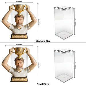 World's Best Dad - Personalized Father Acrylic Pot