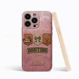 Hunting Season - Personalized Hunting Leather Phone Case