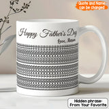 Best Dad Ever - Personalized Father Mug