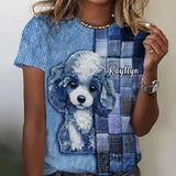 Love Poodle - Personalized Dog All Over Shirt