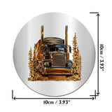 Best Truck Driver - Personalized Trucker Whiskey Glass
