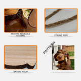 Any Photo Transform Preview Instanly - Personalized Dog Custom Shaped Wood Sign