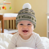 Camouflage Military - Personalized Veteran Beanie Hat