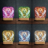 My Mom Was So Amazing - Personalized Memorial Mother Shaped Plaque Light Base