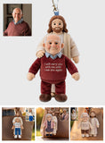 Custom Any Photo - Personalized Memorial Plush Keychain