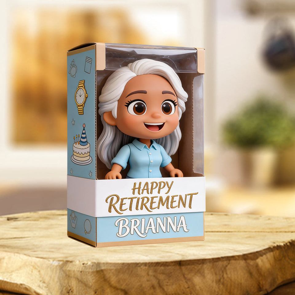 Happy Retirement - Personalized Retired Custom Shaped Acrylic Plaque