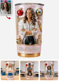 Custom Any Photo Love My Job - Personalized Teacher Tumbler