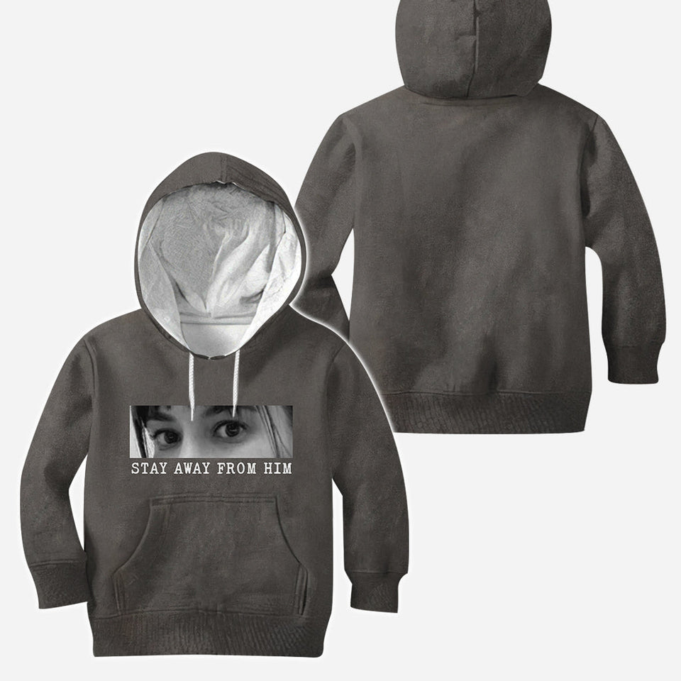 Protective Boyfriend Girlfriend Eyes - Personalized Couple Hoodie and Leggings