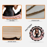 Any Photo Hair Salon Welcome Sign - Personalized Hairdresser Custom Shaped Wood Sign
