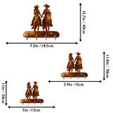 Riding Partners For Life - Personalized Cowgirl Custom Shaped Key Rack